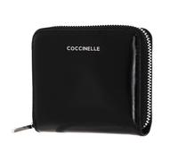 COCCINELLE Leather Zip Around Wallet Noir