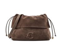 Coccinelle Lidia Borsa a tracolla Vera Pelle 31 cm grigio