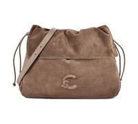 Coccinelle Lidia Borsa a tracolla Vera Pelle 40 cm grigio