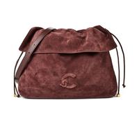 Coccinelle Lidia Borsa a tracolla Vera Pelle 40 cm rosso