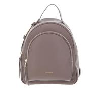 COCCINELLE zaino Malory Backpack Grained Leather S Warm Taupe