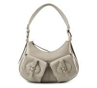 Coccinelle Mavery Borsa a spalla Vera Pelle 29 cm beige