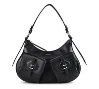 Coccinelle Mavery Borsa a spalla Vera Pelle 35 cm nero