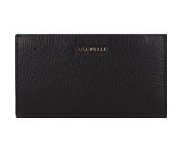 Coccinelle Metallic Portafoglio Protezione RFID Pelle 16 cm nero