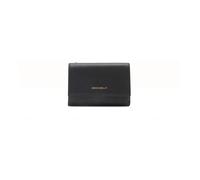 Coccinelle - Metallic Soft Flap Wallet - - Accessories - Donna - Nero - ONE SIZE