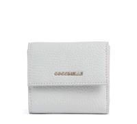 Coccinelle Metallic Soft Wallet Grained Leather Snow