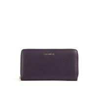 Coccinelle Metallic Soft Portafoglio prugna, pelle, donna