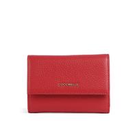Coccinelle Pelle portafoglio Metallic Soft Wallet Grainy Leather Scarlet rosso