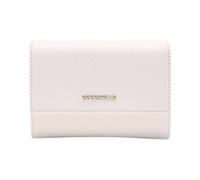 Coccinelle Metallic Soft Wallet Grainy Leather Blanco
