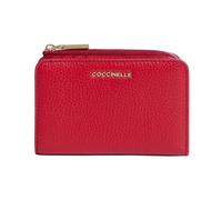 Coccinelle - Metallic Soft Wallet - - Accessories - Donna - Rosso - ONE SIZE