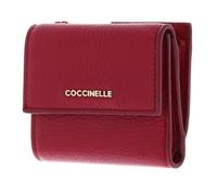 Moda Portafoglio COCCINELLE METALLIC SOFT Donna Pelle Bordeaux - E2MW511B801R16