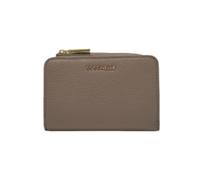 Coccinelle Metallic Soft Wallet Grained Leather Warm Taupe