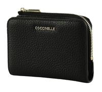 Coccinelle Pelle portafoglio Metallic Soft Wallet Noir nero