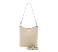 Coccinelle Nikla Borsa a secchiello beige, pelle granulata, donna