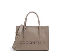 Coccinelle Myrtha Borsa a mano marrone, pelle granulata, donna