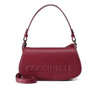 Coccinelle Myrtha Borsa a spalla Vera Pelle 24 cm rosso