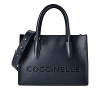 Coccinelle Myrtha Borsa shopper Vera Pelle 27 cm blu