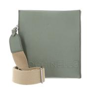 COCCINELLE Myrtha Maxi Log Crossbody Bag Grained Leather Greenery