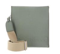 Coccinelle Myrtha Maxi Log Crossbody Bag Grained Leather Greenery