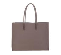 COCCINELLE Myrtha Maxi Log Handbag Grained Leather Warm Taupe