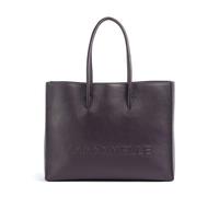 Coccinelle Myrtha Maxi Logo Borsa shopper prugna, pelle, donna