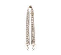 Coccinelle Nastro Monogram Tracolla bianco, poliestere, donna
