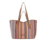 Coccinelle New Never Without Bag Shopper Mantas M Multi. Azul/Skin