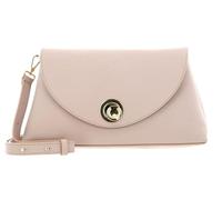 Coccinelle Nikla Handbag Double Grainy Leather Rosette/Warm Taupe