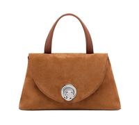 Coccinelle - Nikla Suede Bimaterial Small - - Bags - Donna - Marrone - ONE SIZE