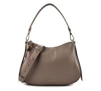 Coccinelle Nory Borsa a spalla Vera Pelle 30 cm grigio