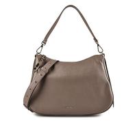 Coccinelle Nory Borsa a spalla Vera Pelle 37 cm grigio