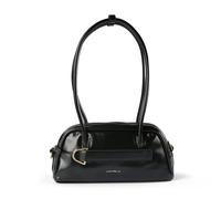 Coccinelle Paki Shiny Borsa a tracolla Pelle 30 cm nero