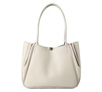 Coccinelle Pansy Borsa a spalla Vera Pelle 34 cm bianco