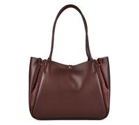 Coccinelle Pansy Borsa a spalla Vera Pelle 34 cm marrone