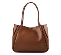Coccinelle Pansy Borsa a spalla Vera Pelle 34 cm marrone