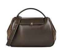 Coccinelle Pansy Borsa a spalla Vera Pelle 34 cm marrone