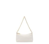 Coccinelle Pelle borsa a tracolla Aura Mini Bag Grained Leather Blanco avorio