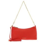 Coccinelle Pelle borsa a tracolla Aura Mini Bag Grained Leather Gazpacho arancione