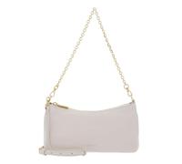 Coccinelle Pelle borsa a tracolla Aura Mini Bag Grained Leather Lambskin White avorio