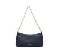 Coccinelle Borsa a spalla Aura Mini pelle granulata blu donna
