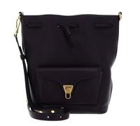 Coccinelle Borsa Beat Generatio Bucket Bag in pelle 21 cm Nero