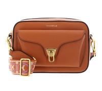 Coccinelle Pelle borsa a tracolla Beat Soft Ribb Crossbody Bag Grained Leather Crab marrone chiaro