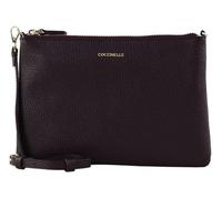 Coccinelle Pelle borsa a tracolla Best Crossbody Bag Prune viola scuro