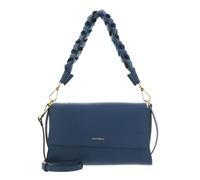 Coccinelle Pelle borsa a tracolla Boheme Grana Double Shoulder Bag Deep Blue/Sandshell