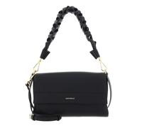 Coccinelle Pelle borsa a tracolla Boheme Grana Double Shoulder Bag Noir/Cognac nero
