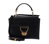 Coccinelle Pelle borsa a tracolla borsa da sera Arlettis Handbag Grainy Leather Noir nero