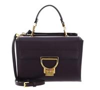 Coccinelle Pelle borsa a tracolla borsa da sera Arlettis Handbag Grainy Leather Prune viola scuro