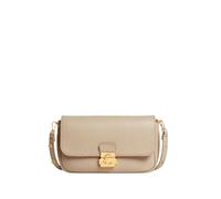 Coccinelle Pelle borsa a tracolla borsa per utensili C-Me Lock Mini Bag Sandshell beige