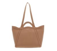 Coccinelle Pelle borsa a tracolla borsa shopper Amalia Handbag Grained Leather Skin marrone chiaro