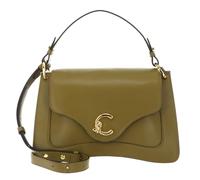 Coccinelle Pelle borsa a tracolla borsetta C-Me Calf Handbag Seagrass cachi